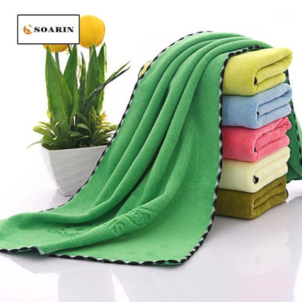

towel soarin solid microfiber fabric face quick dry toalha travel dusch handtuch 35x75cm absorvente microfibra1