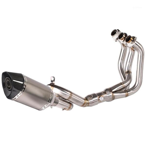 

mt09 fz09 14-18 motorcycle exhaust muffler full system escape muffler for mt-09 fz-09 2014-2020 xsr900 2020-2020 moto1