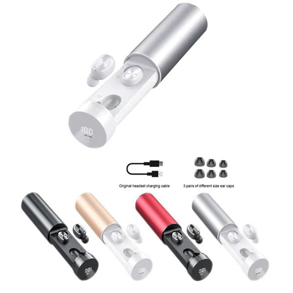 

b9 tws bluetooth earphones wireless earphone 8d hifi sport with mic earbuds gaming music headset for xiaomi huawei iphone