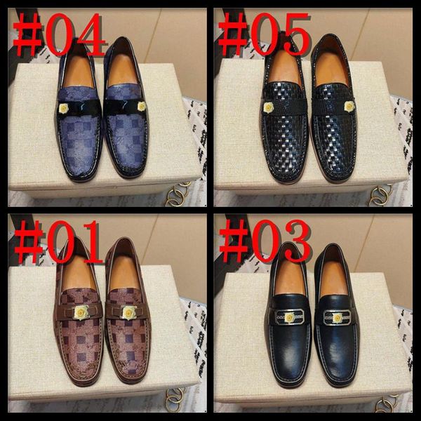 

c6 2020 men dress shoes gentleman british business paty leather wedding shoes men flats leather oxfords formal shoes 11, Black