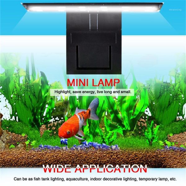 

aquarium led lighting plants grow light fish tank waterproof clip-on lamp#1