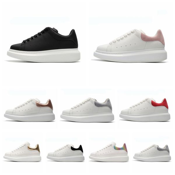 

2021 new casual shoes black suede leather white reflective grey golden girls casual sneakers party platform shoes sport chaussures sneakers