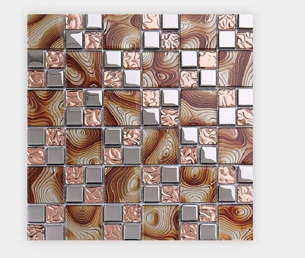 

2021 factory direct sale mosaic glass wholesale background wall bathroom mosaic glue mosaic building supplies 002