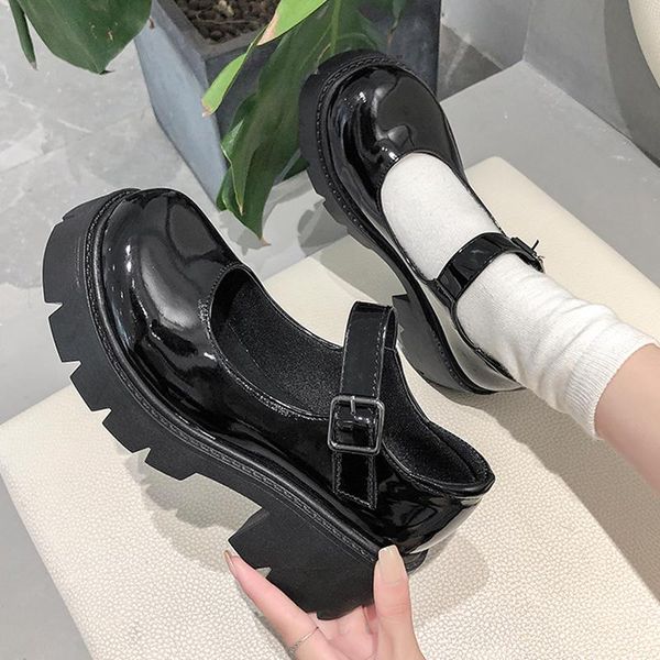 

high heel sandal for women shallow mouth 2021 sandals female shoe all-match mary jane ladies shoes summer heeled women's woman, Black