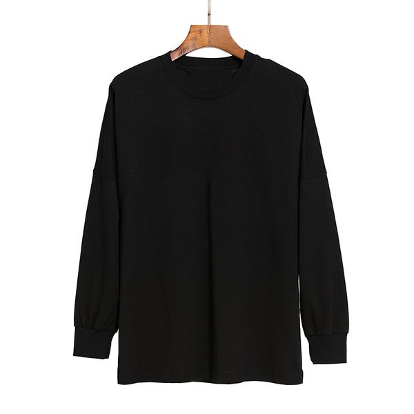 

21 new fashion bottoming shirt brand designer sweatshirt bear fashion terry explosion sweater style men and women size s-xl, Black