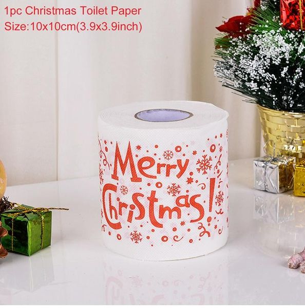 

merry christmas party decor санта-клаус снеговика рулонной бумаги новогоднее украшение для дома столовый декор партии подарки новый год деко