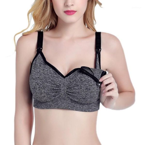 

gym clothing women breathable sports bra wire padded running female yoga fitness underwear1, White;black
