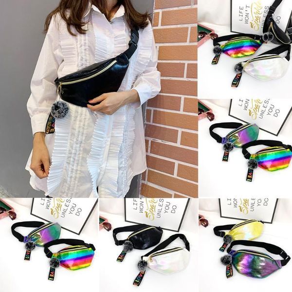 

korea style women girl waist bag fashion outdoor fanny pack waist bag security belt shoulder zip1