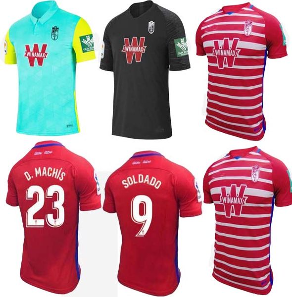 

новые гранада футбольные трикотажные майки 2020 21 vadillo soldado a.puertas f.vico herrera domingos d. d.machis c.fernandez футбольная футб, Black;yellow