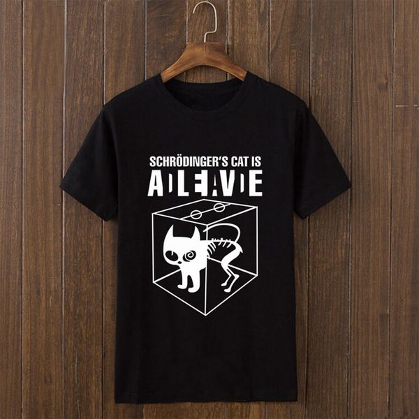 

fashion the big bang theory men's sheldon cooper schrodinger's cat alive printing cool flash shirts hooded sweatshirt hoodie men t