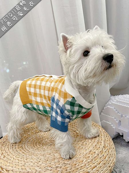 

clothing warm pet autumn sweater two feet fight winter net red small dog cat