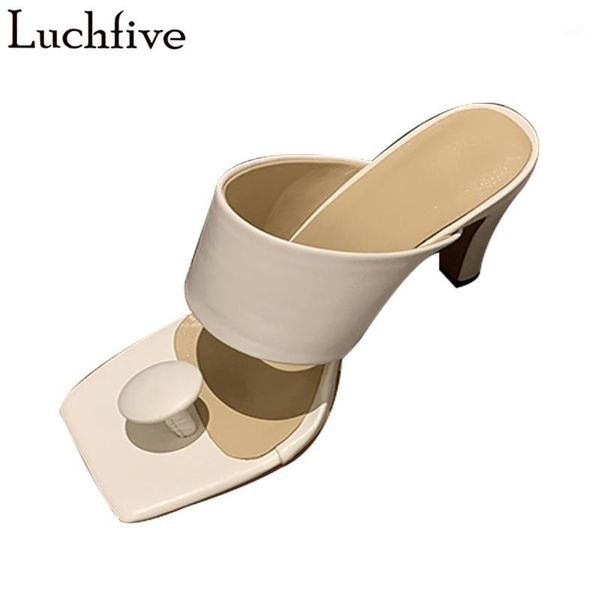 

slippers fashion split toe women spike heels shoes woman summer wide belt ladies white woman1, Black