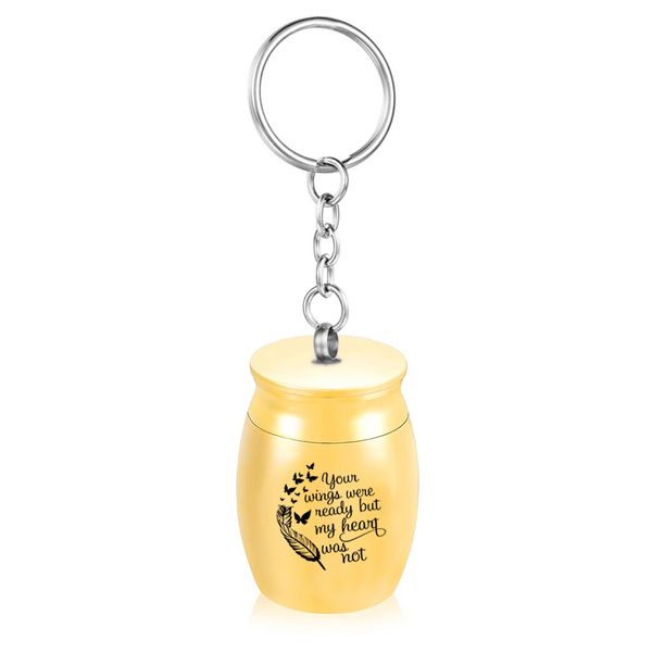 

30x40mm mini keepsake cremation urn for ashes for pet/human butterflies feather memorial urns necklace funeral jar, Silver