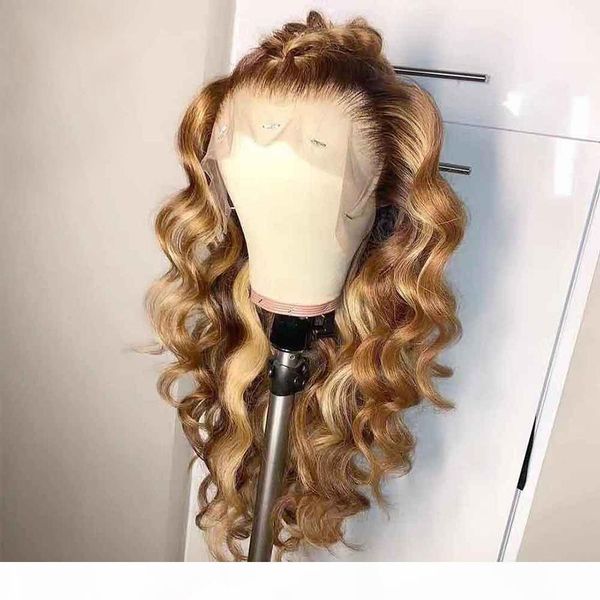 

n beeos lace frontal wig ombre colored loose wave pre plucked with baby hair brazilian remy, Black