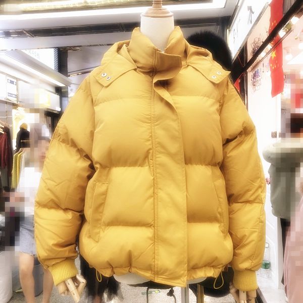 

womens parka casual outwear autumn winter oversized jacket hooded coat women fashion cotton parkas female 200928, Black