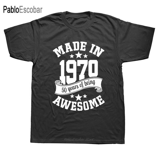 

made in 1970 50 years awesome 50th birthday mens oversized streetwear hip hop printed tees hoodie designers t shirts sweatshirt