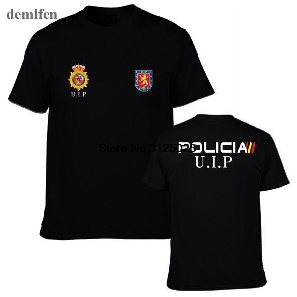 

men's casual espana policia spain national police espana policia anti riot goes special forces tees hoodie designers t shirts sweatshir