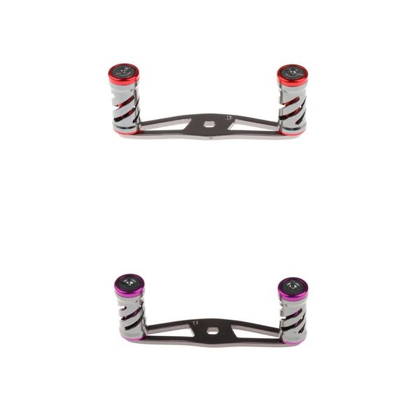 

2 установить рыболовная катушка ручка мультипликаторы рыболовная катушка rocker алюминиевого сплава