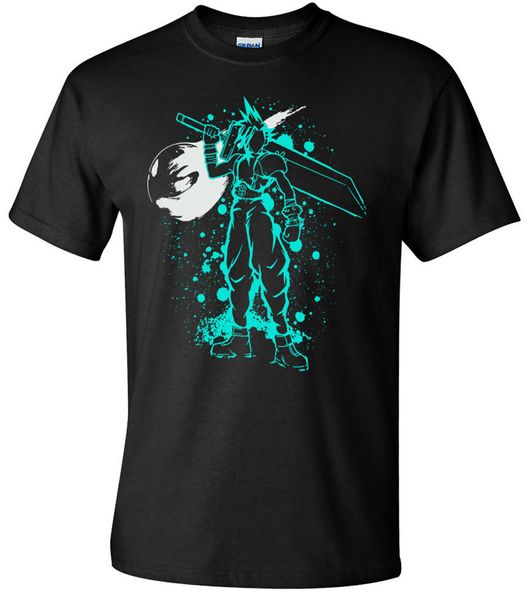 

final fantasy 7 cloud strife japanese ink splatter adults cool casual pride men fashion hoodie designers t shirts sweatshirt