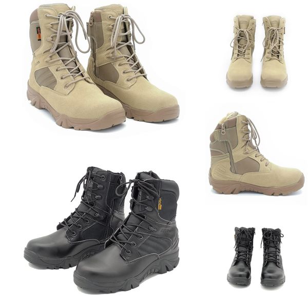 

wholesale non-brand men cowhide suede delta tactical military boot outdoor high-desert combat boots mens sports shoes