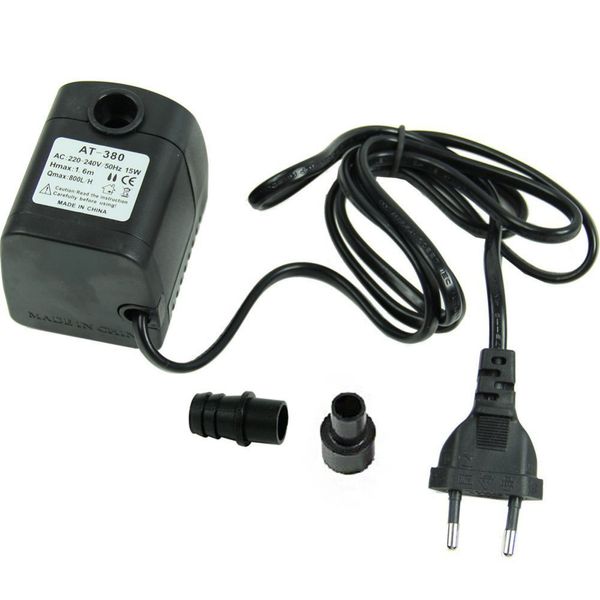 220V 15W 800L / H Fonte Submersível Fonte Air Tanque Aquário Bomba de Água UE Plug Y200922