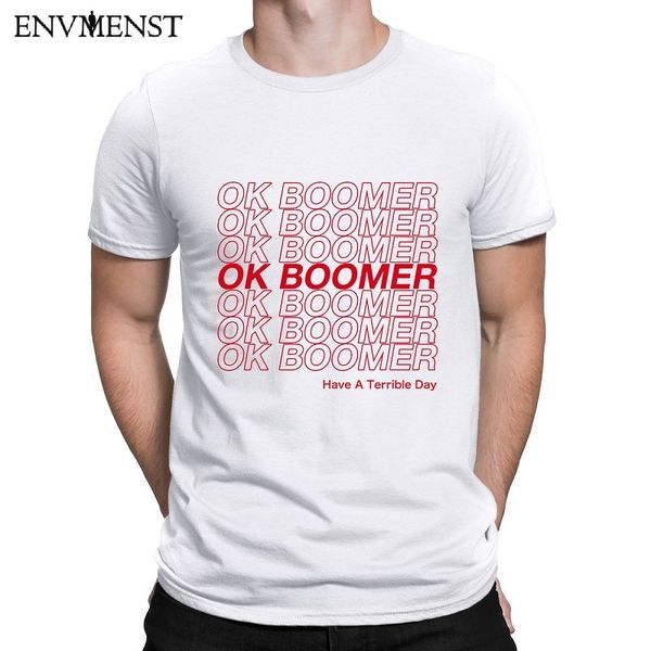 

sport ok boomer t shirt - new thing new ideas quote funny tshirt 100% cotton t-shirts for men and women