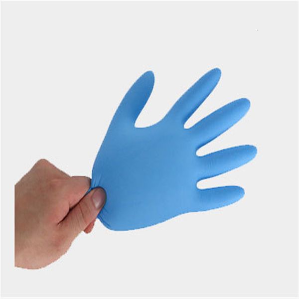 

disposable nitrile medical transparent protective latex safe household anti-epidemic sterile civil gloves 100