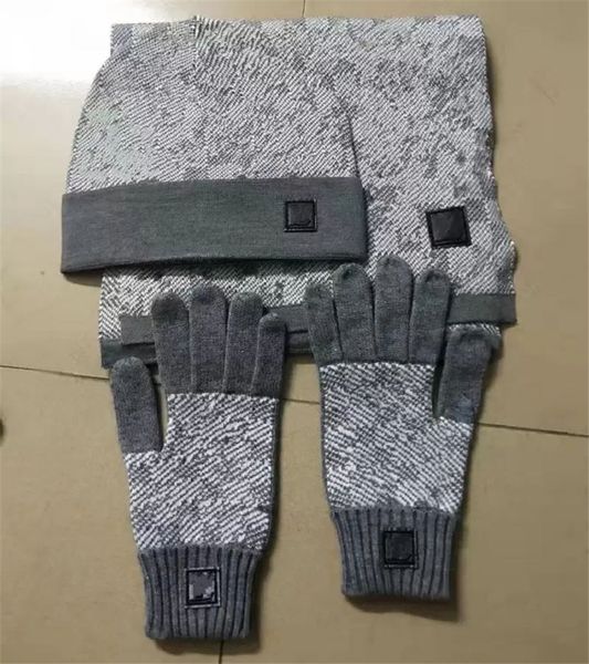 

f 2022 hat scarf set for men women winter wool scarf 2 piece suit design shawl beanie wrap scarf beanies hats scarves, Blue;gray