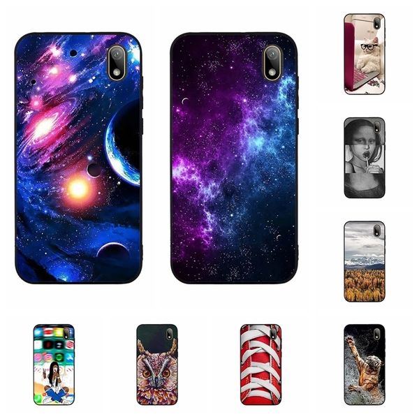 

case honor 8s 8 s kse-lx9 thin tpu soft silicone back shells cover for fundas huawei y5 2019 phone bags cases