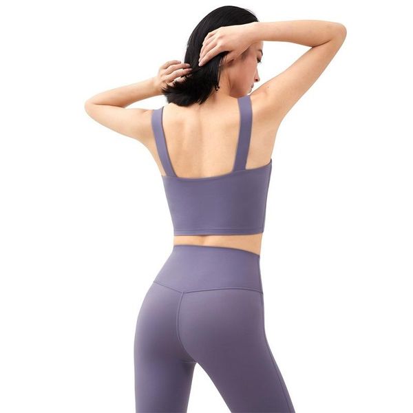 

gym clothing nude gathered shockproof sports vest women's sling deep u beauty back yoga bra crop workout padded push up fitness, White;black