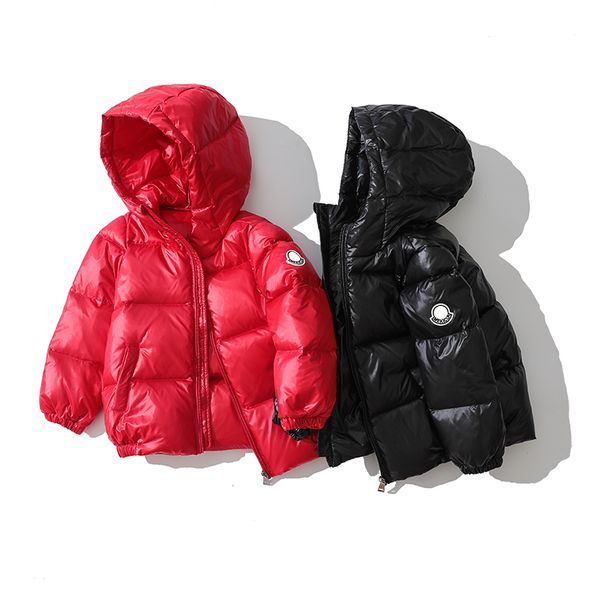 

down jacket thickened 2020 new baby boys girls middle and big children's korean style short coat, Blue;gray