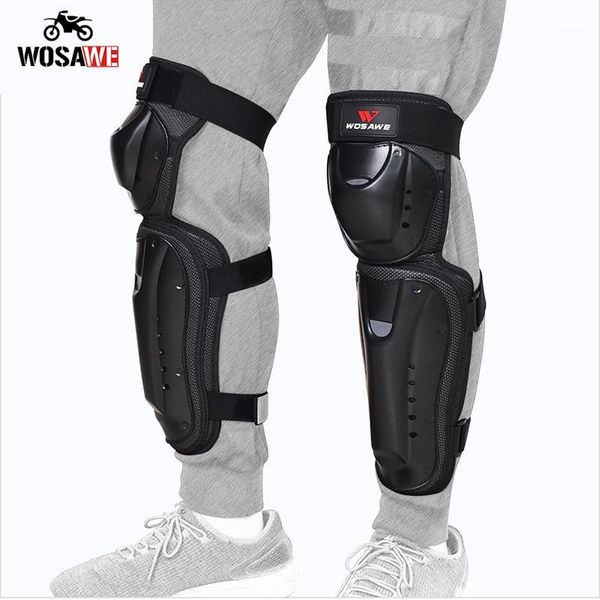 

wosawe motorcycle knee guard skateboard pulley kneepads moto motocross protective gear motorbike ridng kneepads1
