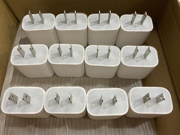 

dhl 60pc 18w pd type c original shell oem packaging fast charger for 8-11 pro max x xr usb-c universal quick charger adapter