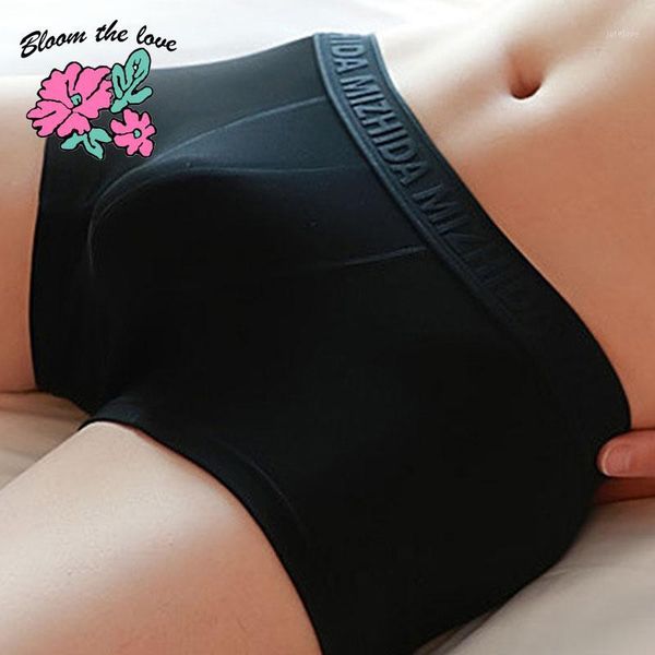 

bloom the love] new cotton boxer men underwear mens solid cuecas masculina man boxers underpant boxershorts size -2xl 0411031, Black;white