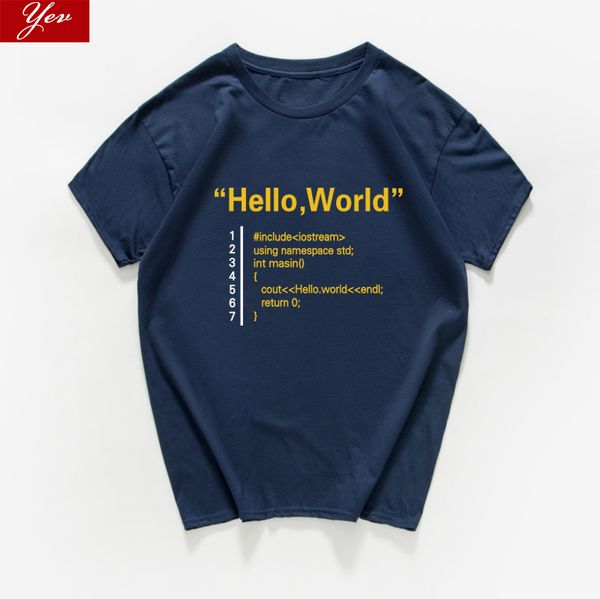 

sport hello,world funny t shirt men programmer graphic cotton t-shirt casual aethetic tshirt summer men streetwear men clothes