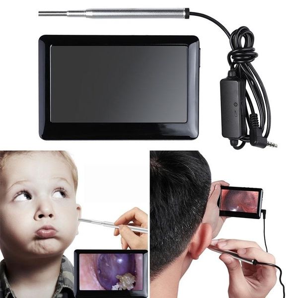 

4.3 inches portable handheld 3.9mm/5.5mm usb ear cleaning endoscope professional ent otoscope camera ear scope endoscope