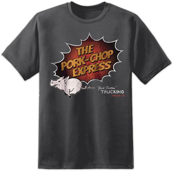 

mens pork chop express t shirt big trouble in little china movie snake plissken sport hooded sweatshirt hoodie