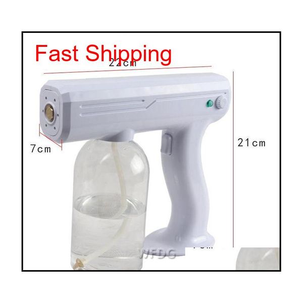 

800ml portable blue light nano steam spray gun wireless sprayer machine large capacity spray machine home cl qylkoc ppshop01
