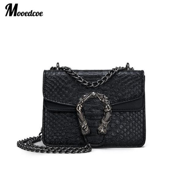 

змея моды марка женщины сумка плеча аллигатор кожа pu сумка конструктора цепи crossbody сумки женщин