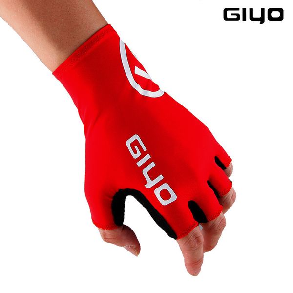 

giyo bicycle road mountain bike half short finger gloves riding equipment, Blue;gray