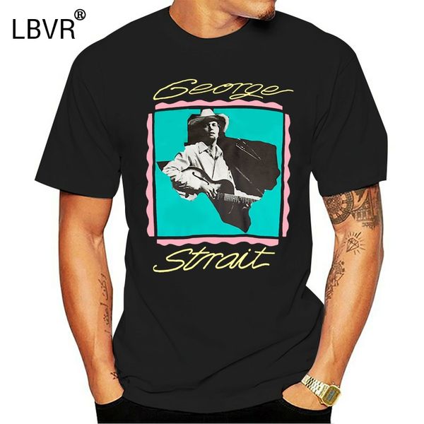 

george strait vintage country t-shirt размер s-2xl черный цвет лета o шеи топы майка спортивная с капюшоном hoodie