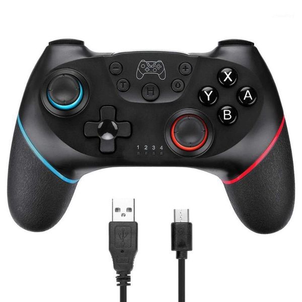

ns pro bluetooth game controller 6-axis gyro dual motor vibration wireless gamepad for switch accessories1