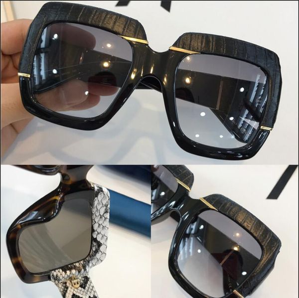 

0484s fashion sunglasses limited edition women square frame popular uv protection sunglasses fashion summer style for women, White;black