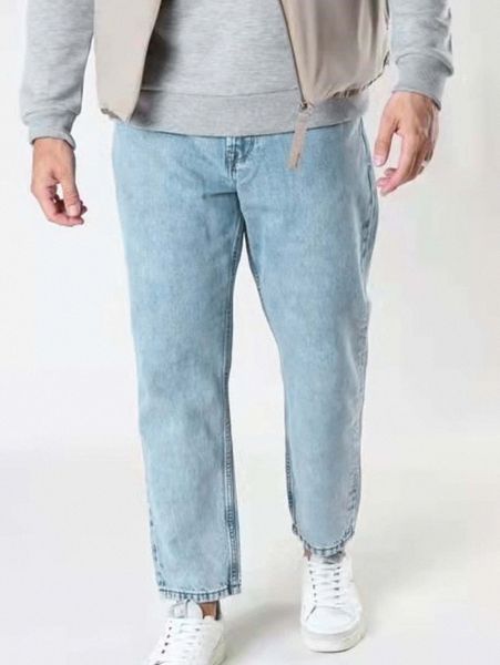 

men slant pocket jeans 40er#, Blue