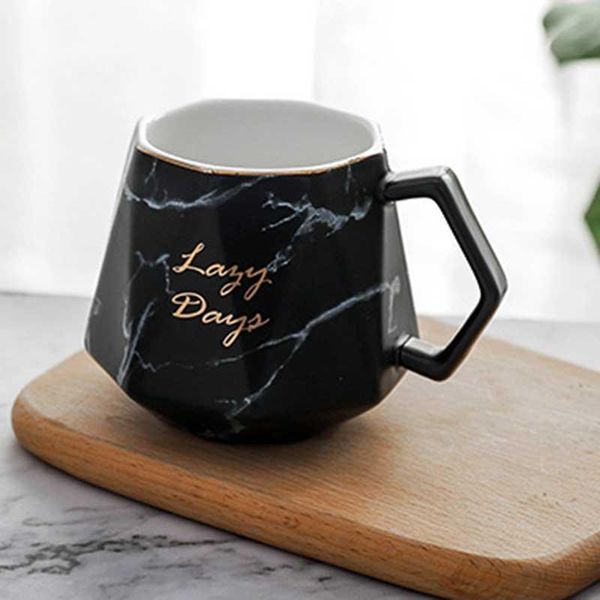 

nordic mug cup marble texture ceramic large capacity coffee drinking cup dc156
