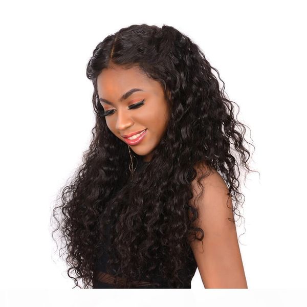 

парик волос 4x4 кружева закрытие парики малазийский человеческого lacefront волос волна воды 4x4 фронта шнурка человека с волос младенца, Black;brown