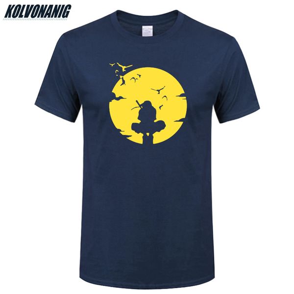

sport naruto leaf village uchiha itachi anime printed t-shirt summer men's brand casual fitness short sleeve cotton o-neck t-shirt top