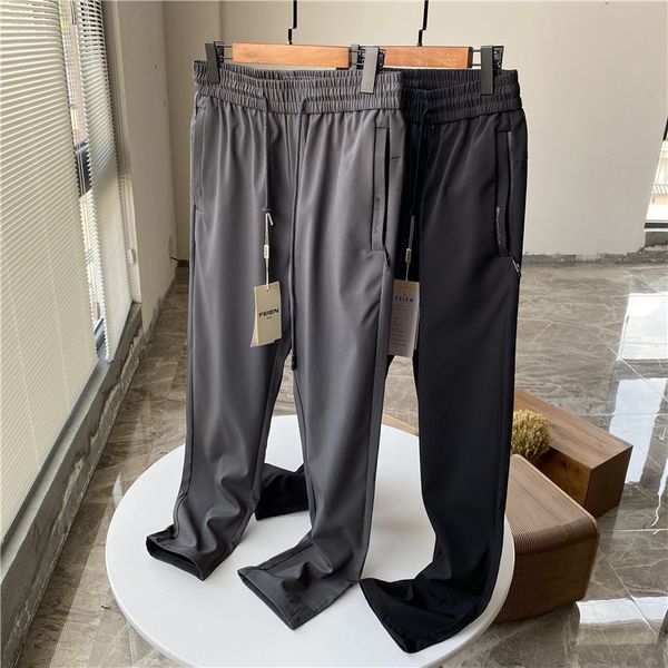 

odm company's single quality gives awesome value: tighten waist and straight trousers, men's early autumn zipper pocket casual pan