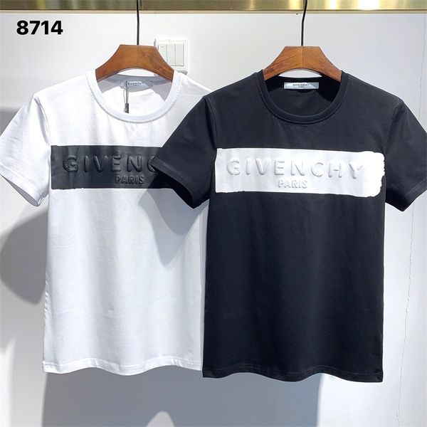 

christmas new men's and women's t-shirts, full of personalized fashion trends, street art, european and american style, 3xl q7, White;black