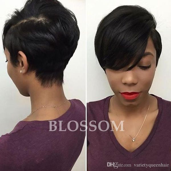 

130% density lace front human brazilian virgin hair wigs front lace wigs straight full lace human wigs hair for black women, Black;brown